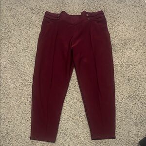 Stylish Burgundy Pants